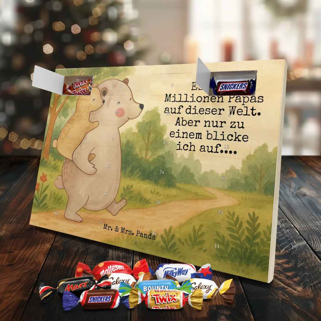 Chocolate advent calendar Papa Bear Design Father's Day, Mother's Day, birthday, father's day, present, uncle