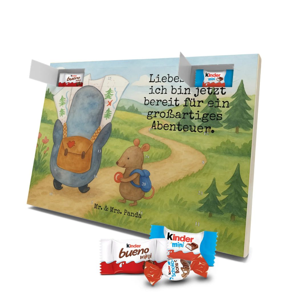 Chocolate advent calendar Penguin & Mouse Hiker Design North Pole, Penguins, adventurer, hiking, adventure, penguins, road trip, excursion