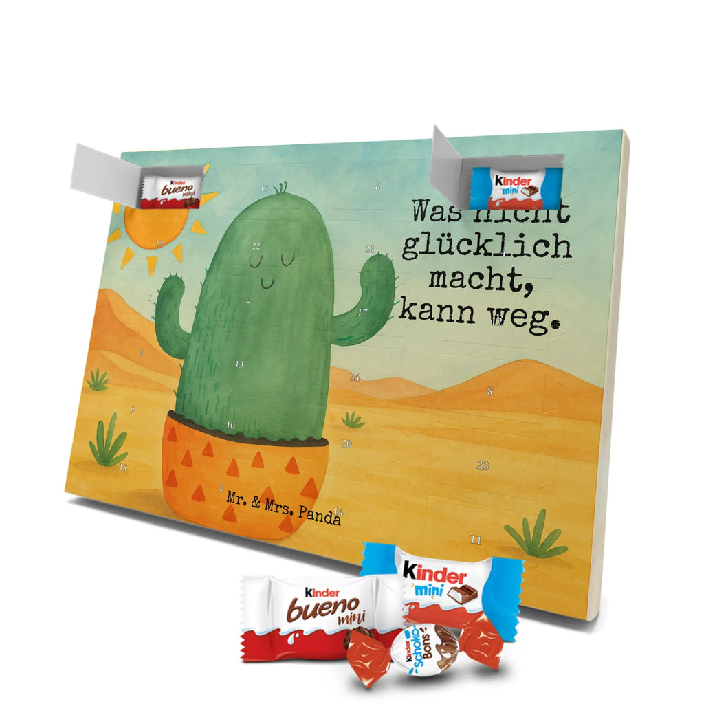 süßigkeiten kaktus Adventskalender Kaktus Sonne Design