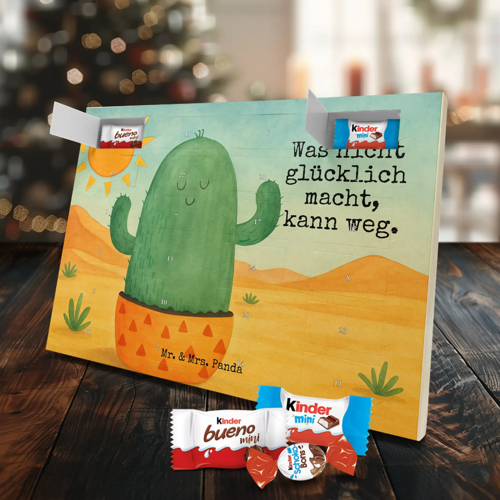 Adventskalender Kaktus Sonne Design
