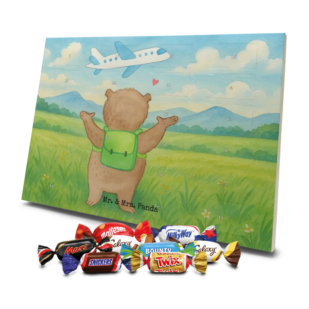 Chocolate advent calendar bear Airplane Design Loving, Two, Together, Marriage, Proposal of marriage, Love gift, gift for her, gift for him, anniversary gift, Valentine&#39;s Day Gift for Women Love Gift Anniversary Wedding Anniversary Party Favor Gift for Girlfriend Gift for Partner Boyfriend Gift Token of Love for Men for Husband