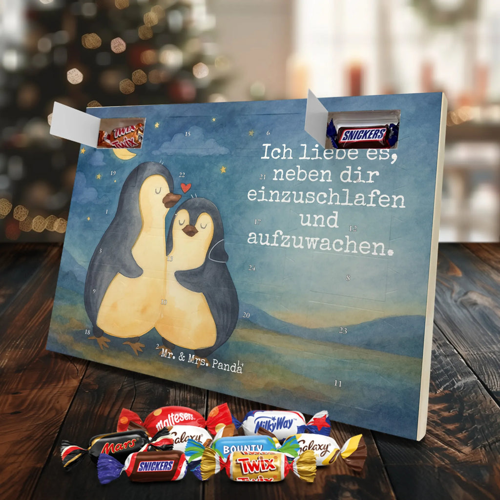 Chocolate advent calendar penguins Fall asleep Design Loving, Two, Together, Marriage, Proposal of marriage, Love gift, gift for her, gift for him, anniversary gift, Valentine&#39;s Day Gift for Women Love Gift Anniversary Wedding Anniversary Party Favor Gift for Girlfriend Gift for Partner Boyfriend Gift Token of Love for Men for Husband