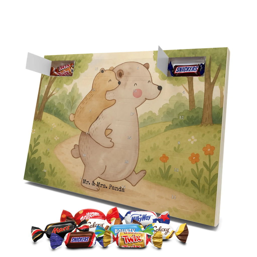Chocolate advent calendar Papa Bear Design Father's Day, Mother's Day, birthday, father's day, present, uncle