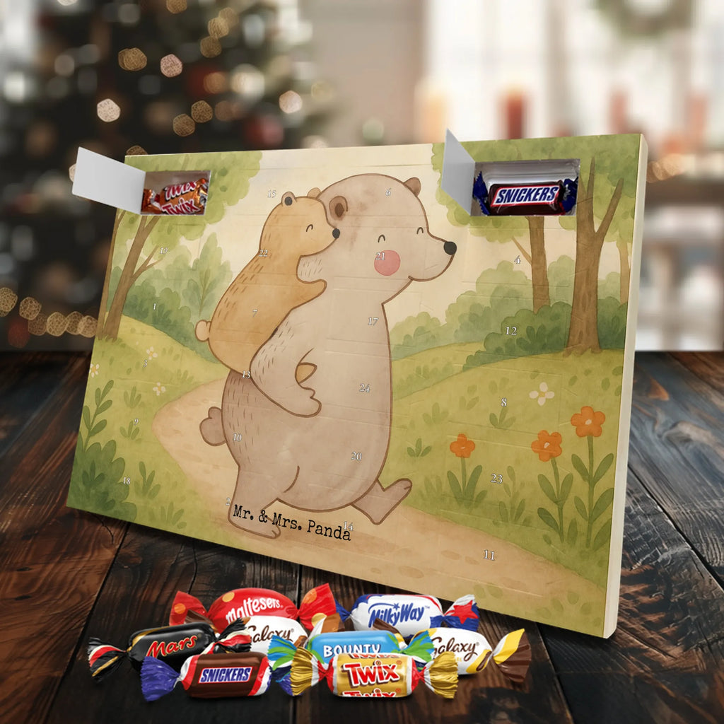 Chocolate advent calendar Papa Bear Design Father's Day, Mother's Day, birthday, father's day, present, uncle