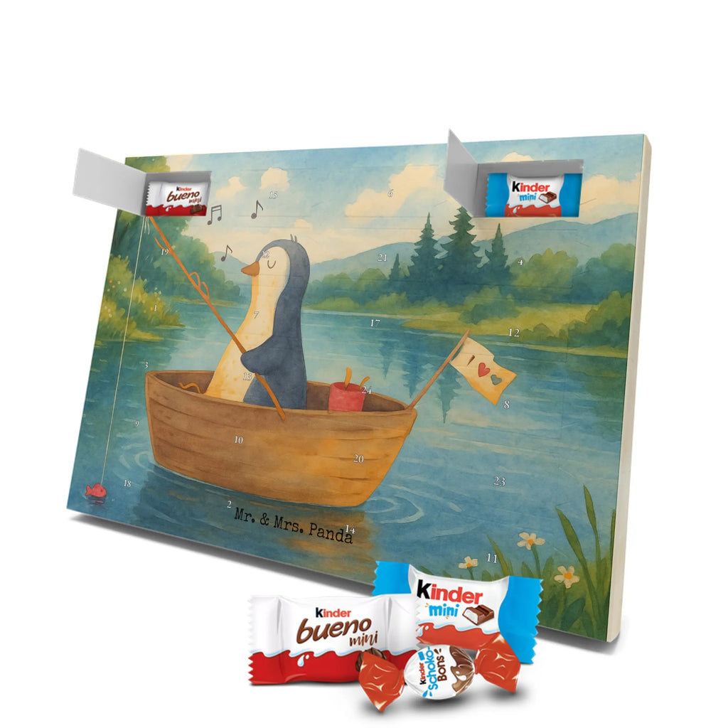 Chocolate advent calendar Penguin fishing boat Design North Pole, Penguins, boat, divorce, fishing boat, gift idea heartache, penguins, new beginning, enjoy, fishing, love of life, new start, separation