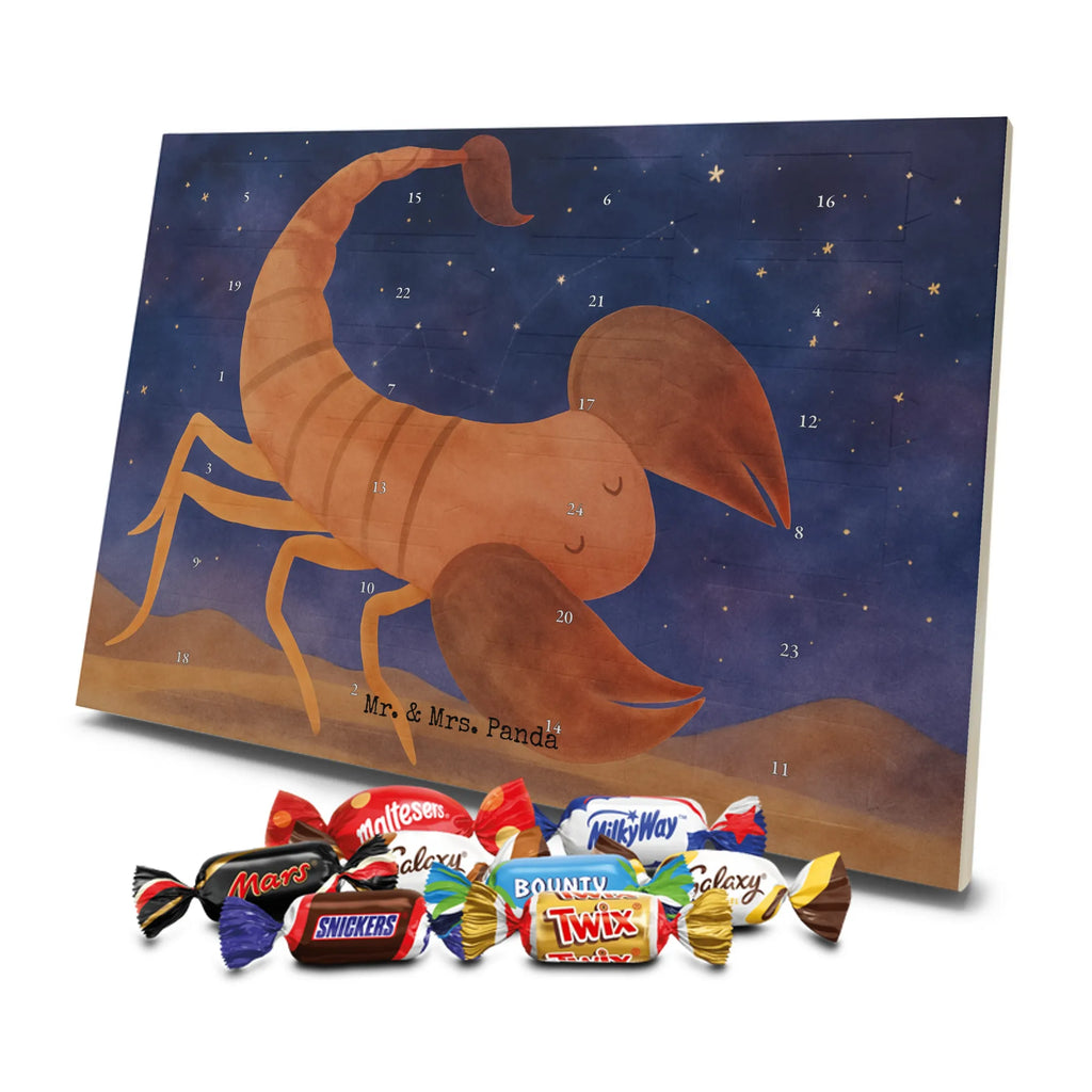 Chocolate advent calendar Star sign Scorpio Design constellations, birthdays, astrology, date of birth, month of birth, scorpions, birthday october, gift november, gift october, scorpion gift, scorpion star sign, birthday november