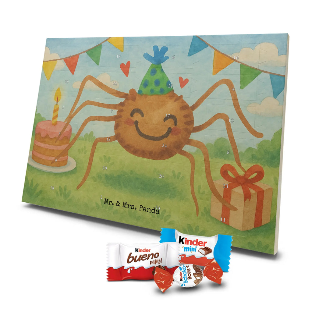Chocolate advent calendar Spider Agathe Party Design Spider Agathe, Spider