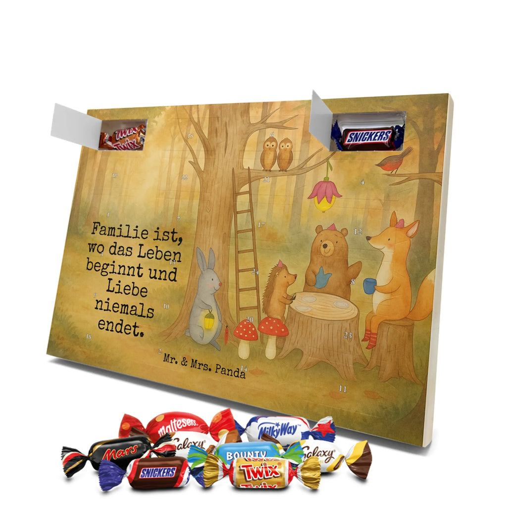 Chocolate advent calendar forest animals picnic Design card, gift ideas, gifts, small animals, cute, cute animal motives, hand drawn, funny sayings, good mood, special gifts, animal lover, mouse, forest, hare, squirrel, forest animals, picnic