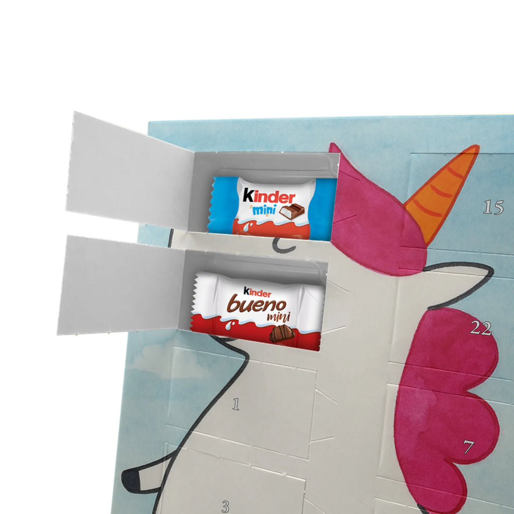 Chocolate advent calendar unicorn Suitcase Design adventure, suitcase, travel, holiday present, luggage, traveler gift