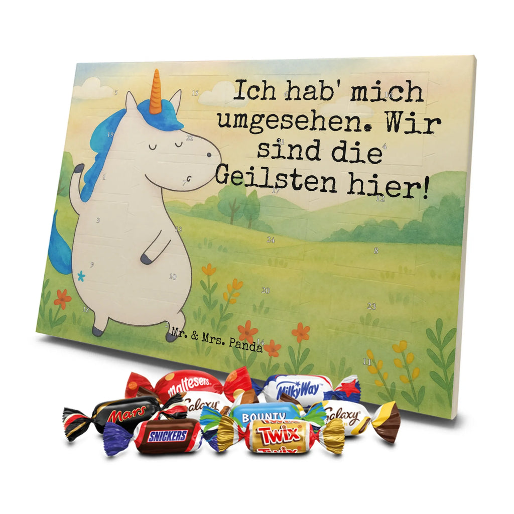 Chocolate advent calendar unicorn Man Design girlfriend gift, pretty, best friend, girlfriend present, best, man