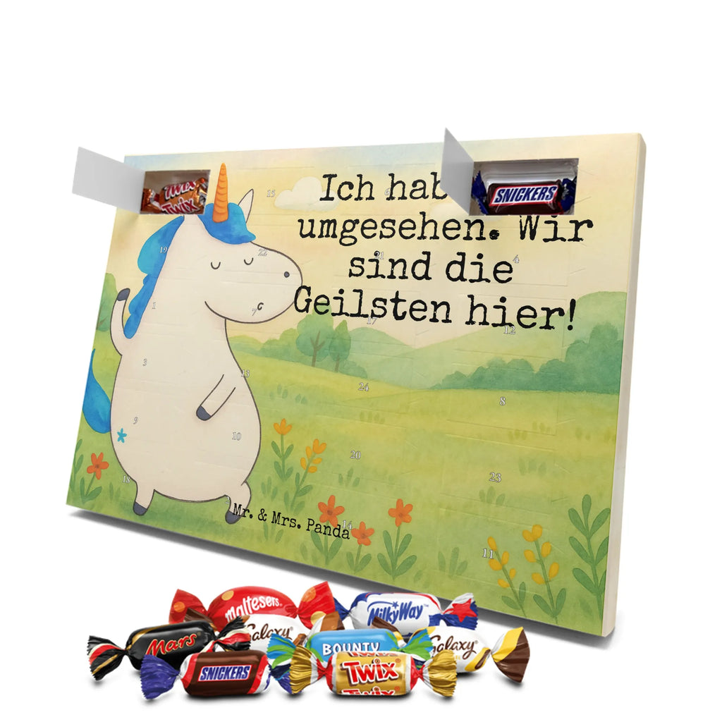 Chocolate advent calendar unicorn Man Design girlfriend gift, pretty, best friend, girlfriend present, best, man