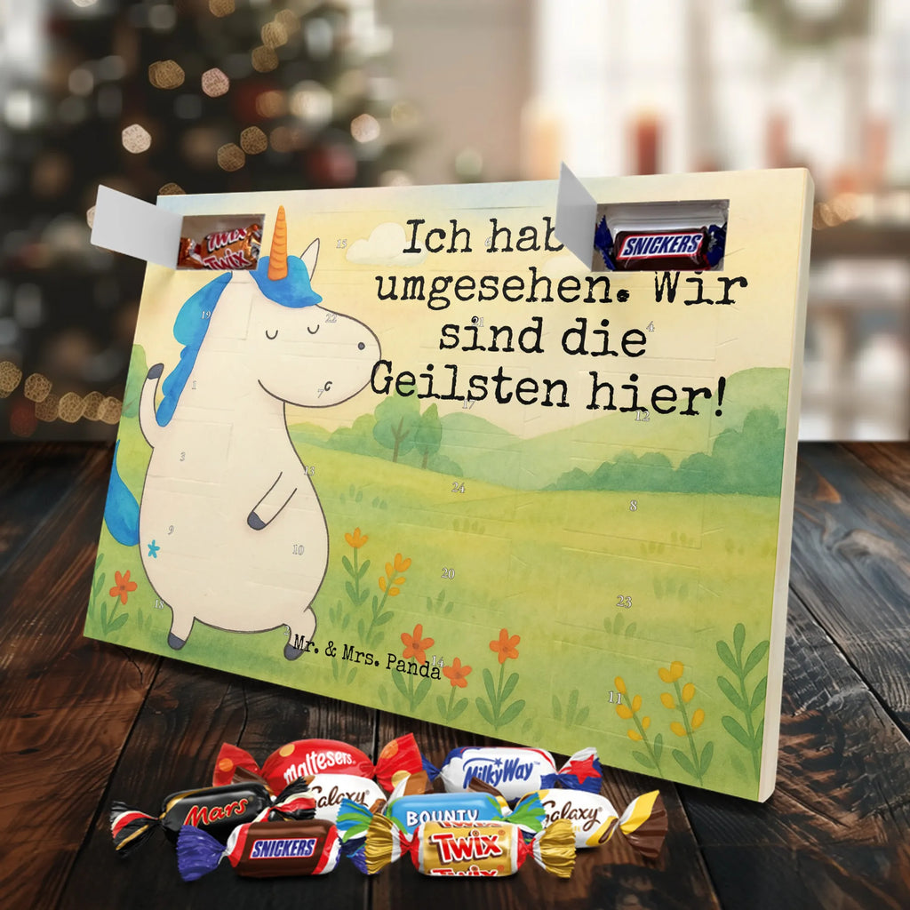 Chocolate advent calendar unicorn Man Design girlfriend gift, pretty, best friend, girlfriend present, best, man