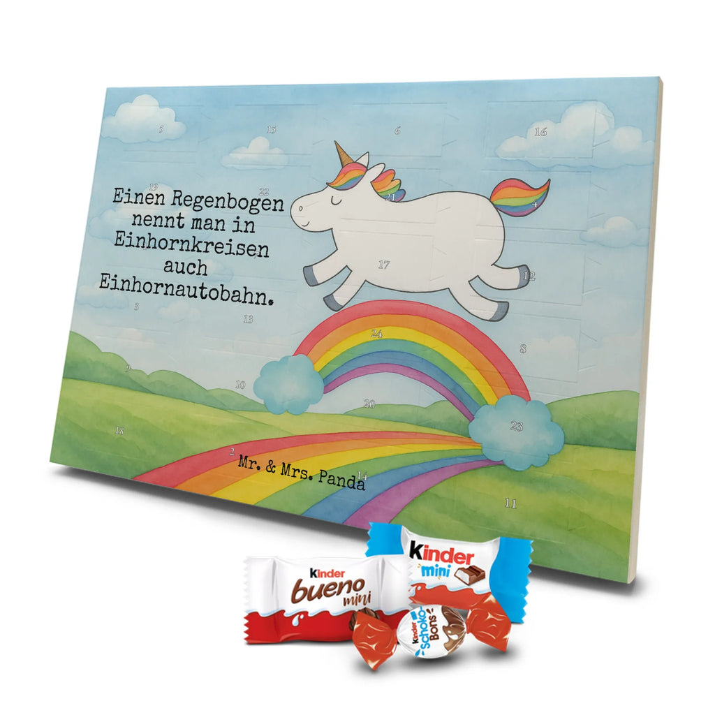 Chocolate advent calendar unicorn rainbow Design unicorn highway, rainbow, unicornpower, unicorn car, expressway, unicorn love, gift, birthday present