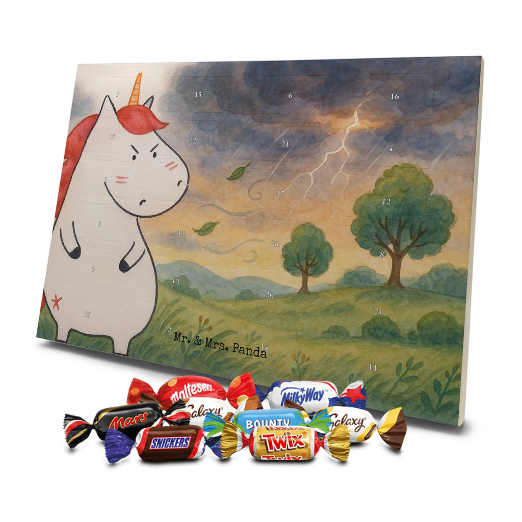 Chocolate advent calendar unicorn Fury Design reality, stupid questions, colleg gift, work, angry, office gift, listless, announcement