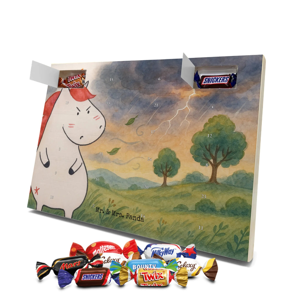 Chocolate advent calendar unicorn Fury Design reality, stupid questions, colleg gift, work, angry, office gift, listless, announcement