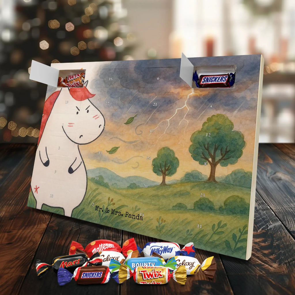 Chocolate advent calendar unicorn Fury Design reality, stupid questions, colleg gift, work, angry, office gift, listless, announcement