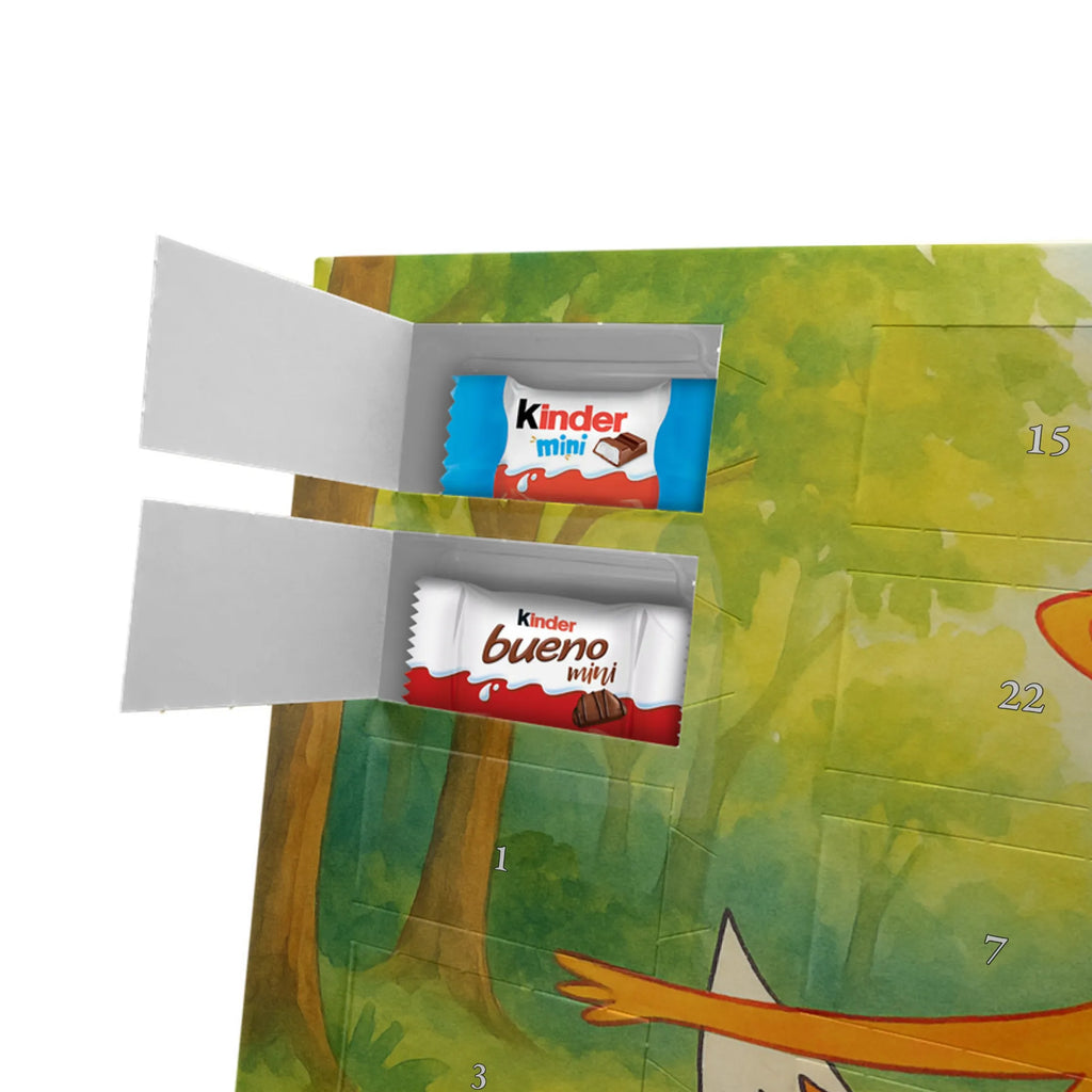 Chocolate advent calendar Fox ballerina Design animal lover, foxes, forest wildlife, clever as a fox, vixen, dancer, invitation, birthday, fox saying, dancing, ballet