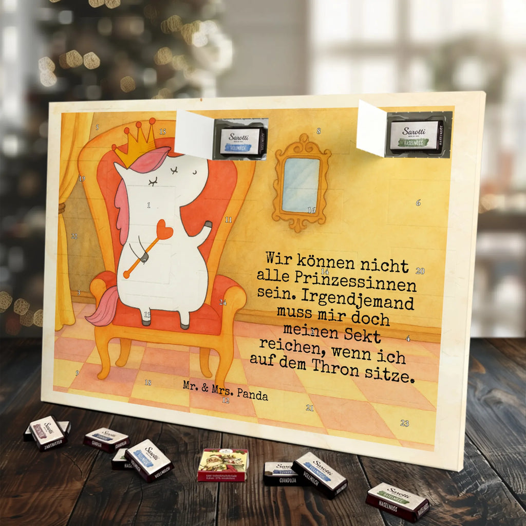 Chocolate advent calendar unicorn princess Design bff gift, girlfriend present, present, birthday gift, birthday, gift, unicornprincess