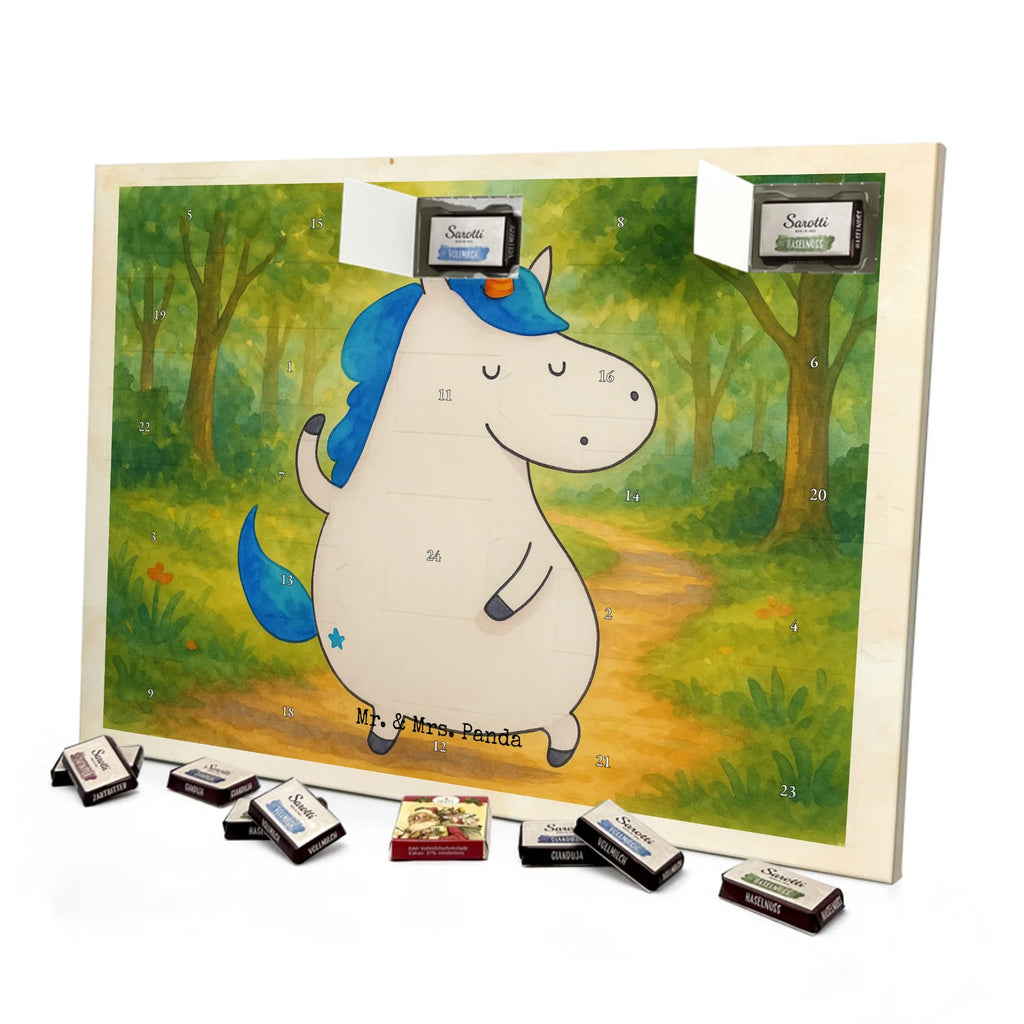 Chocolate advent calendar unicorn Man Design girlfriend gift, pretty, best friend, girlfriend present, best, man