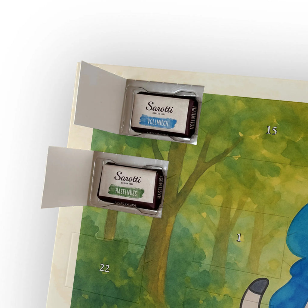 Chocolate advent calendar unicorn Man Design girlfriend gift, pretty, best friend, girlfriend present, best, man