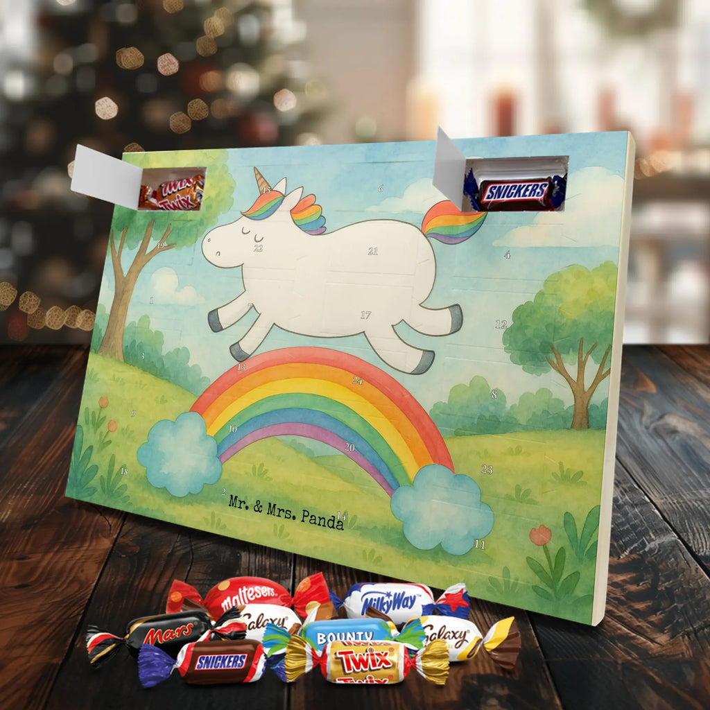 Chocolate advent calendar unicorn rainbow Design unicorn highway, rainbow, unicornpower, unicorn car, expressway, unicorn love, gift, birthday present