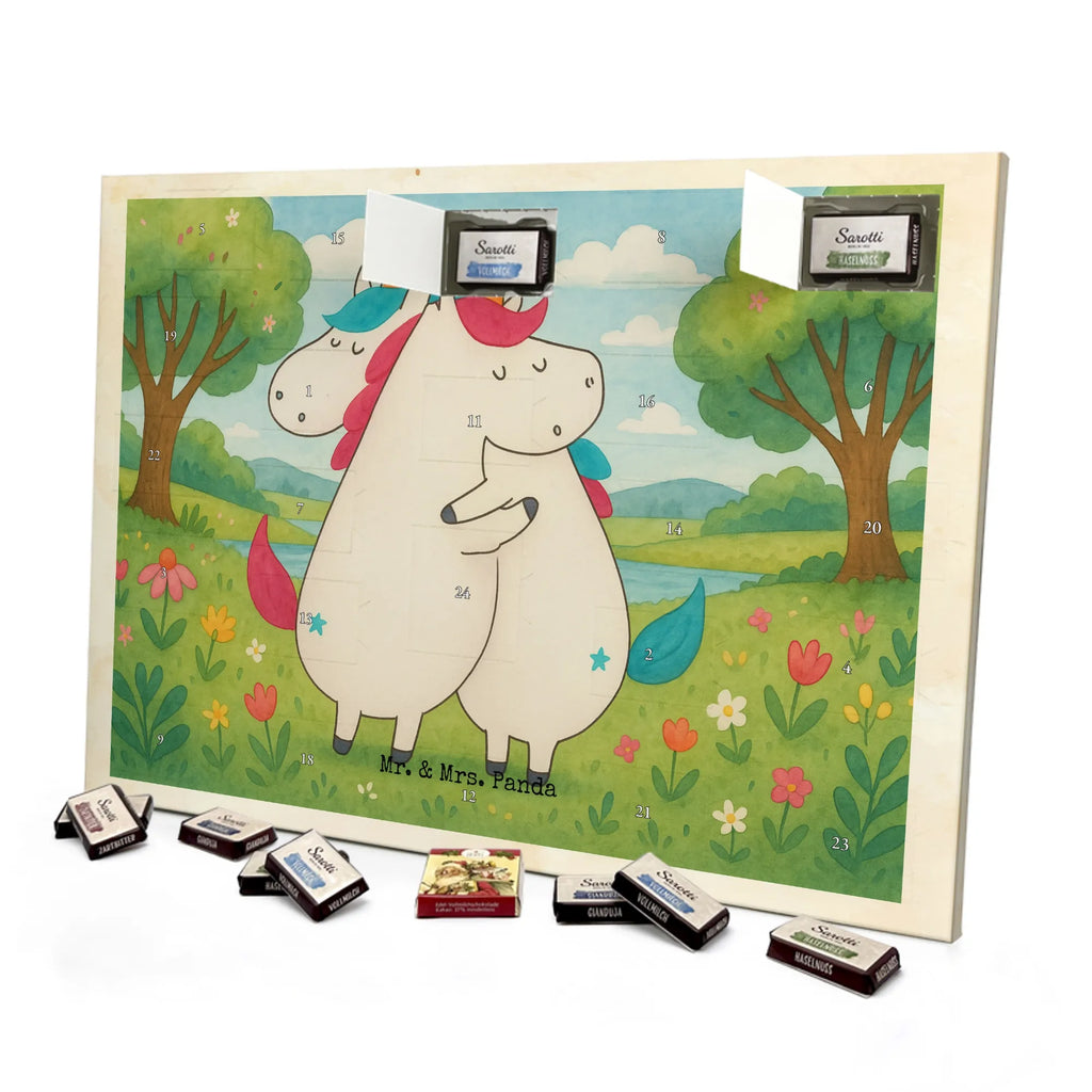 Chocolate advent calendar unicorns Embrace Design Sisters, Siblings, Girlfriends