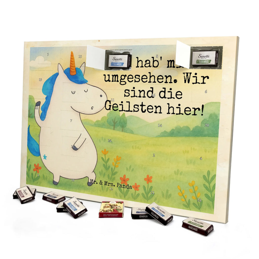 Chocolate advent calendar unicorn Man Design girlfriend gift, pretty, best friend, girlfriend present, best, man