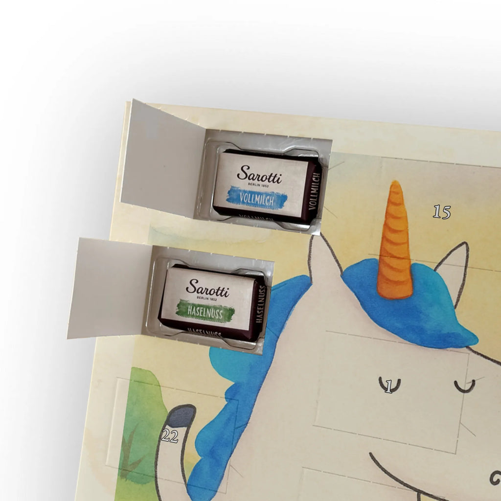 Chocolate advent calendar unicorn Man Design girlfriend gift, pretty, best friend, girlfriend present, best, man