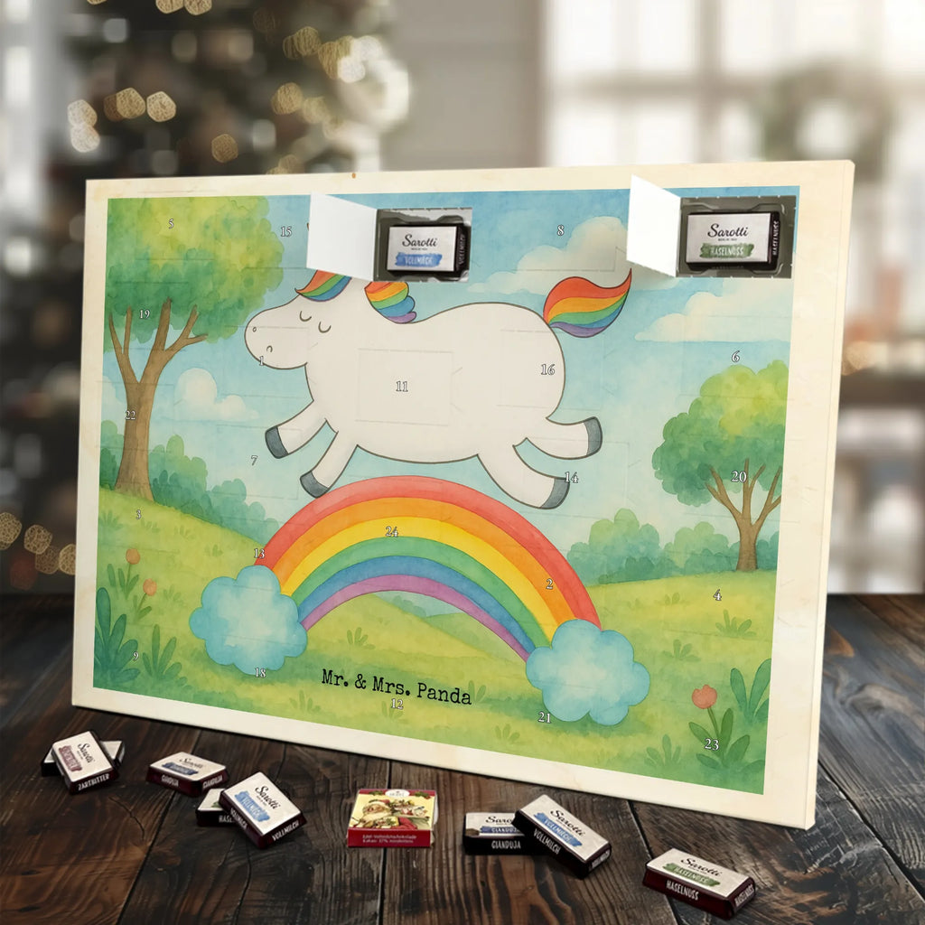 Chocolate advent calendar unicorn rainbow Design unicorn highway, rainbow, unicornpower, unicorn car, expressway, unicorn love, gift, birthday present