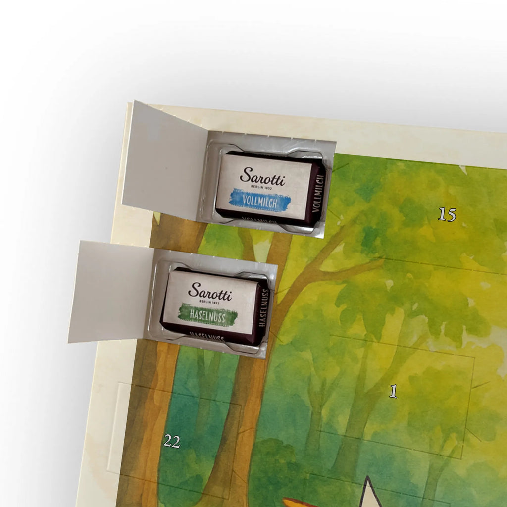 Chocolate advent calendar Fox ballerina Design animal lover, foxes, forest wildlife, clever as a fox, vixen, dancer, invitation, birthday, fox saying, dancing, ballet