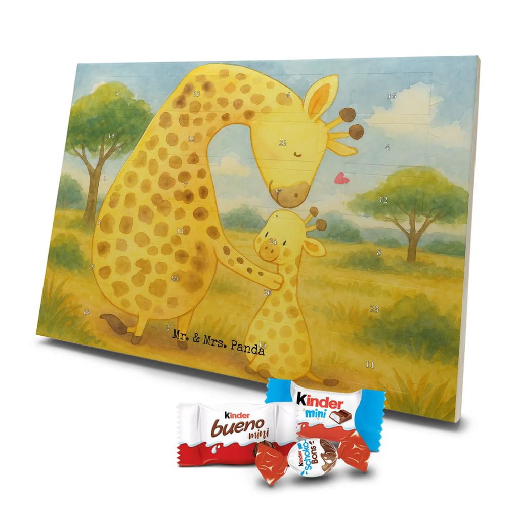 Chocolate advent calendar giraffe child Design Africa, mum, favourite person, child, son, daughter, mother