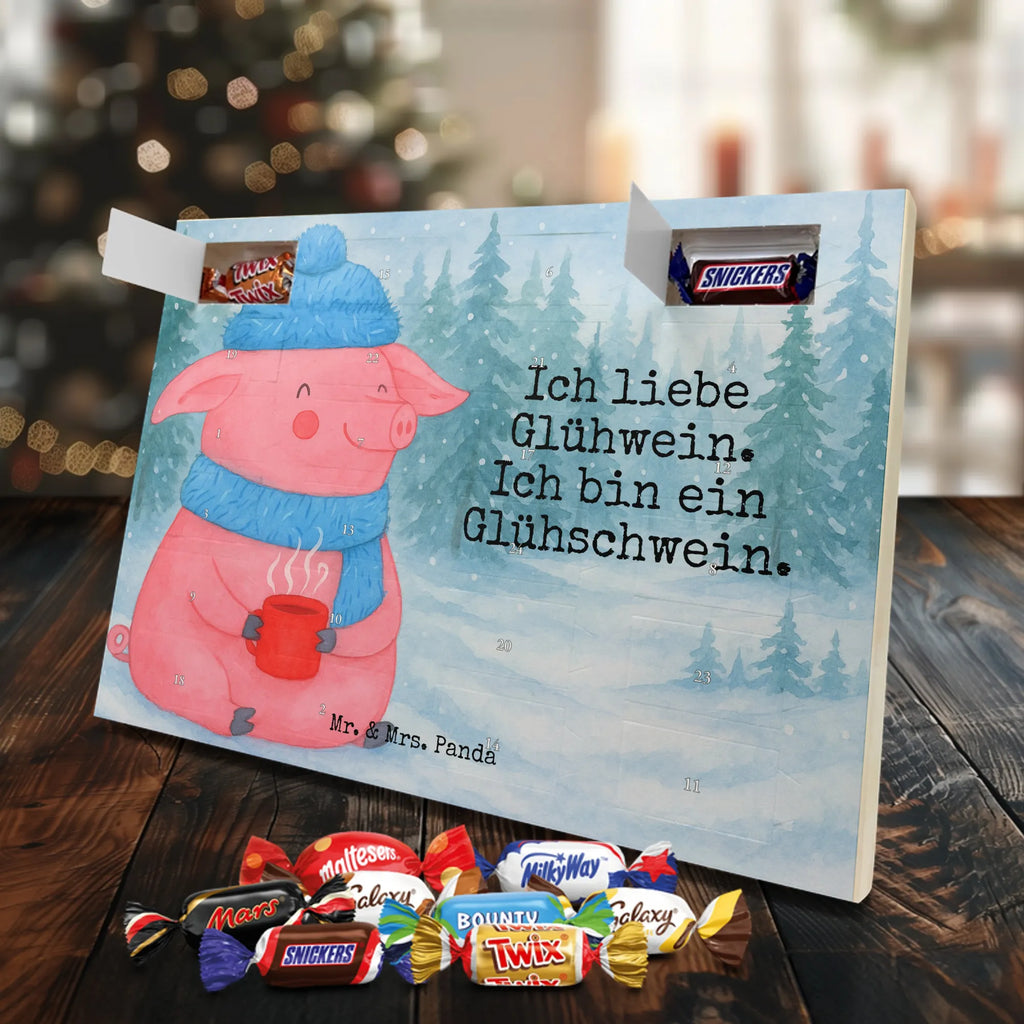 Chocolate advent calendar Pig Mulled wine Design Christmas time, snow, mulled wine, mulled pig, Christmas market, punch