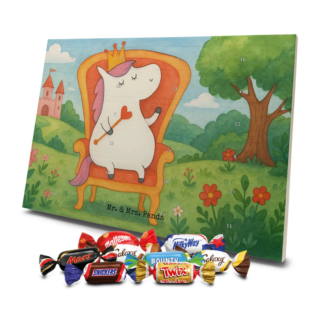 Chocolate advent calendar unicorn princess Design bff gift, girlfriend present, present, birthday gift, birthday, gift, unicornprincess