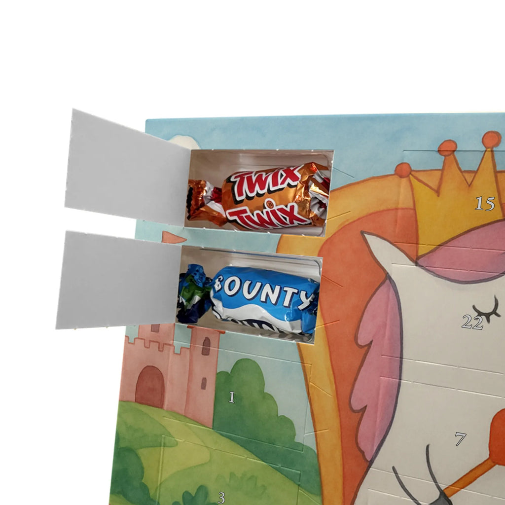 Chocolate advent calendar unicorn princess Design bff gift, girlfriend present, present, birthday gift, birthday, gift, unicornprincess