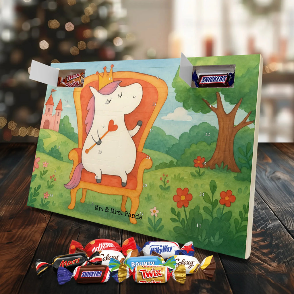 Chocolate advent calendar unicorn princess Design bff gift, girlfriend present, present, birthday gift, birthday, gift, unicornprincess