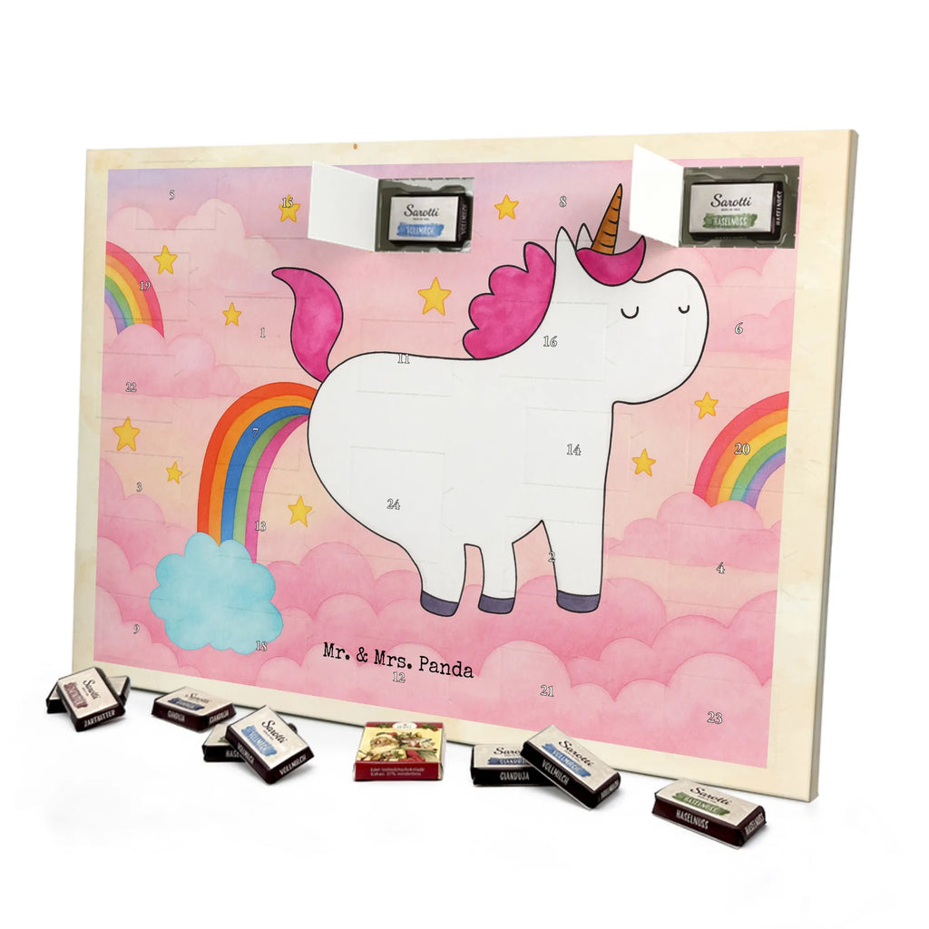 Chocolate advent calendar unicorn fart Design fart, unicorn fart, girlfriend gift, uniorn saying, fun, rainbow, present