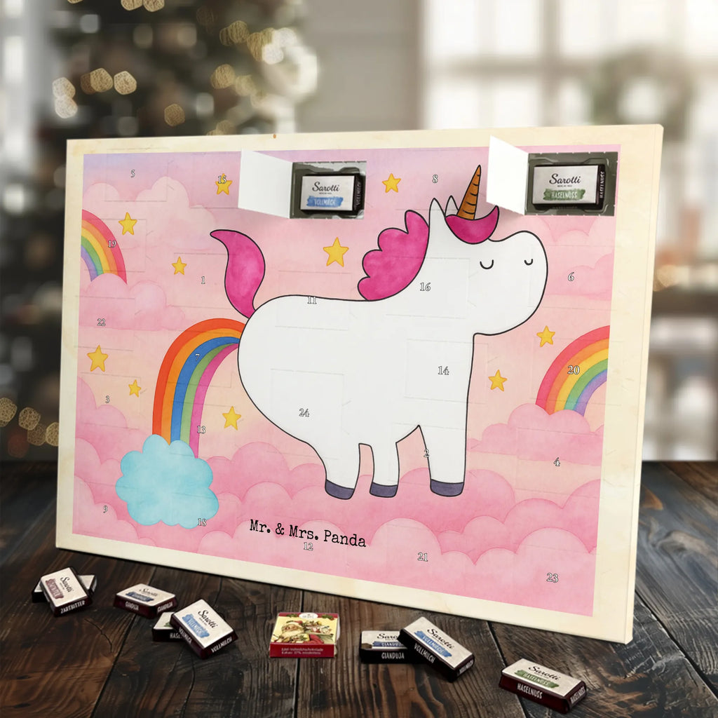 Chocolate advent calendar unicorn fart Design fart, unicorn fart, girlfriend gift, uniorn saying, fun, rainbow, present