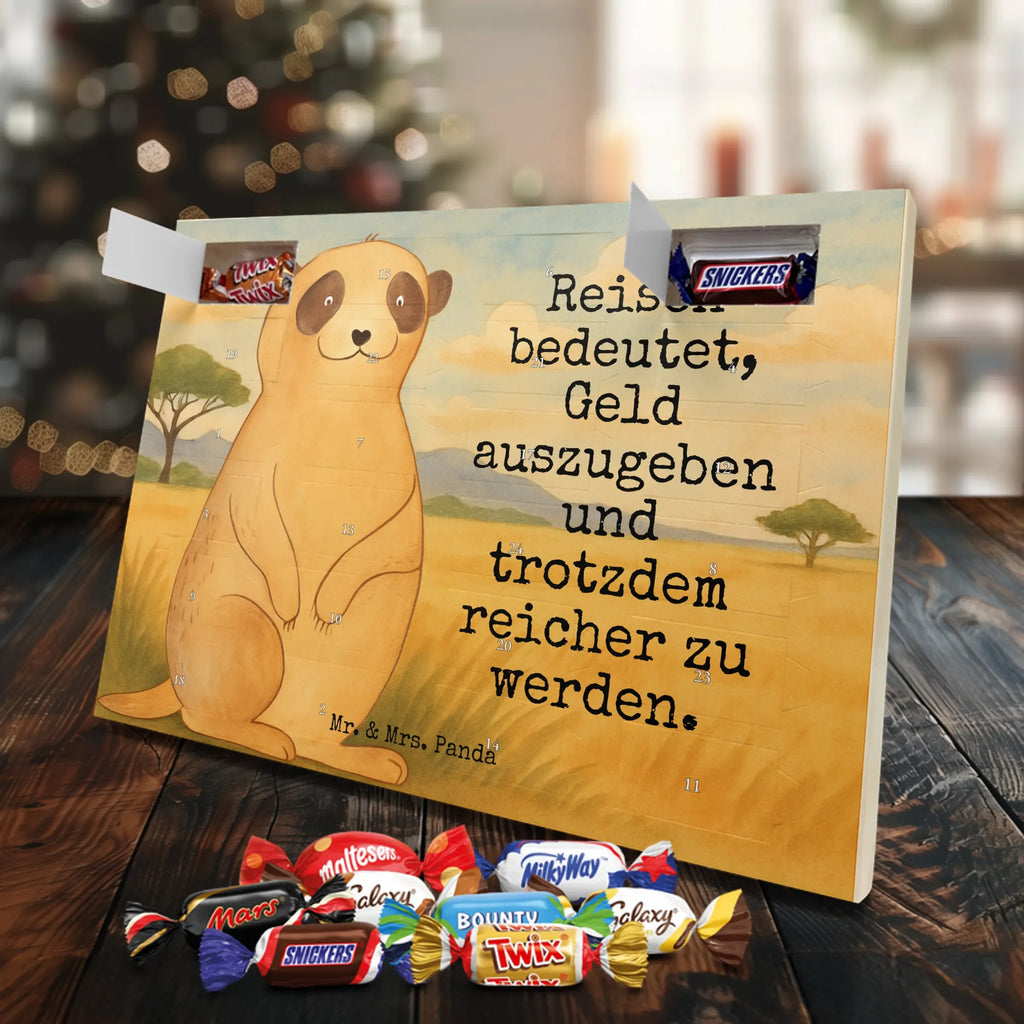 Chocolate advent calendar Meerkat Design Africa, Meerkat, Road trip, Africa trip, Saying, World trip, Travel