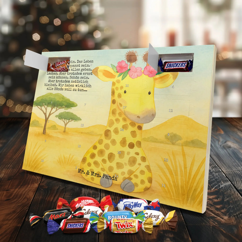 süßigkeiten adventskalender Giraffe Blumenkranz Design adventskalender mit süßigkeiten, pralinen adventskalender, Adventskalender Schokolade, schokolade adventskalender, adventskalender süßigkeiten, schokoladen kalender, Adventskalender, schokokalender, advent kalender, schokoladenkalender, schoko weihnachtskalender, Weihnachtskalender Schokolade, schoko kalender, Schoko Adventskalender, adventskalender pralinen, süßigkeiten kalender, kalender schokolade, Weihnachtskalender, weihnachtskalender schoko, adventskalender mit pralinen, süßigkeiten adventskalender, adventskalender mit schokolade, Schokoladen Adventskalender, Afrika, Wildtiere, Blumenkranz, Selbstliebe, Giraffe, Abenteurer, Freundin