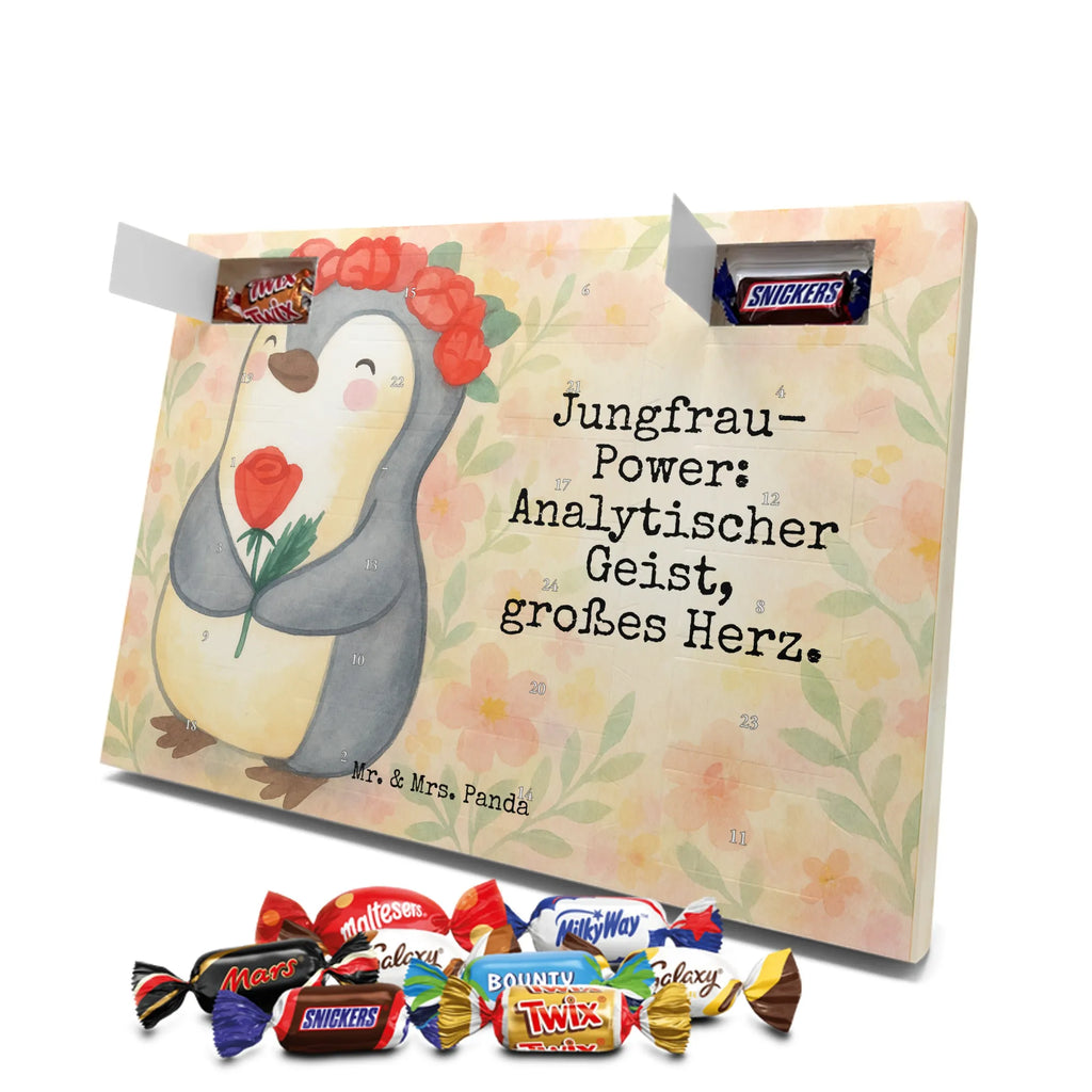 Chocolate advent calendar Virgin Astrology Design month of birth, constellations, birthdays, astrology, date of birth