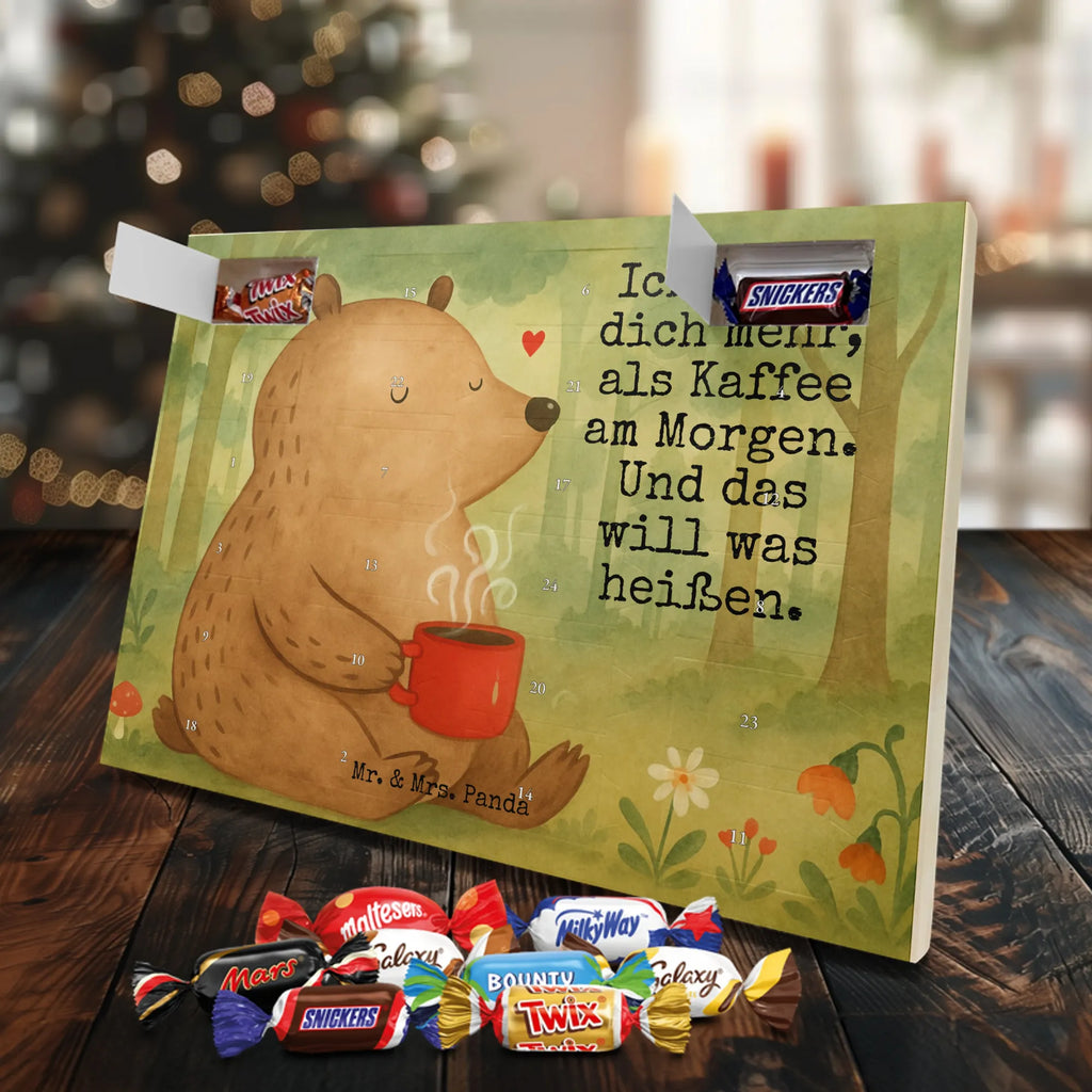 Chocolate advent calendar bear morning coffee Design Loving, Two, Together, Marriage, Proposal of marriage, Love gift, gift for her, gift for him, anniversary gift, Valentine&#39;s Day Gift for Women Love Gift Anniversary Wedding Anniversary Party Favor Gift for Girlfriend Gift for Partner Boyfriend Gift Token of Love for Men for Husband