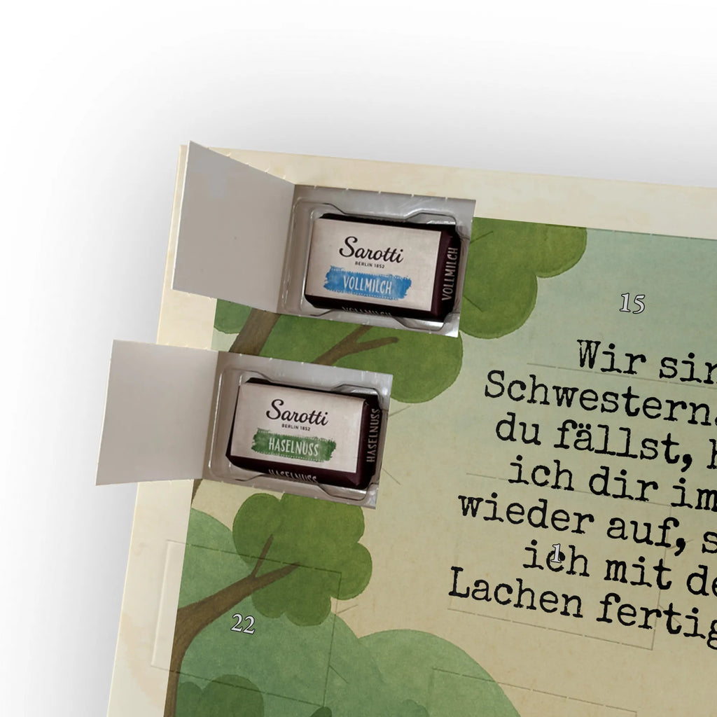 Chocolate advent calendar unicorns Embrace Design Sisters, Siblings, Girlfriends