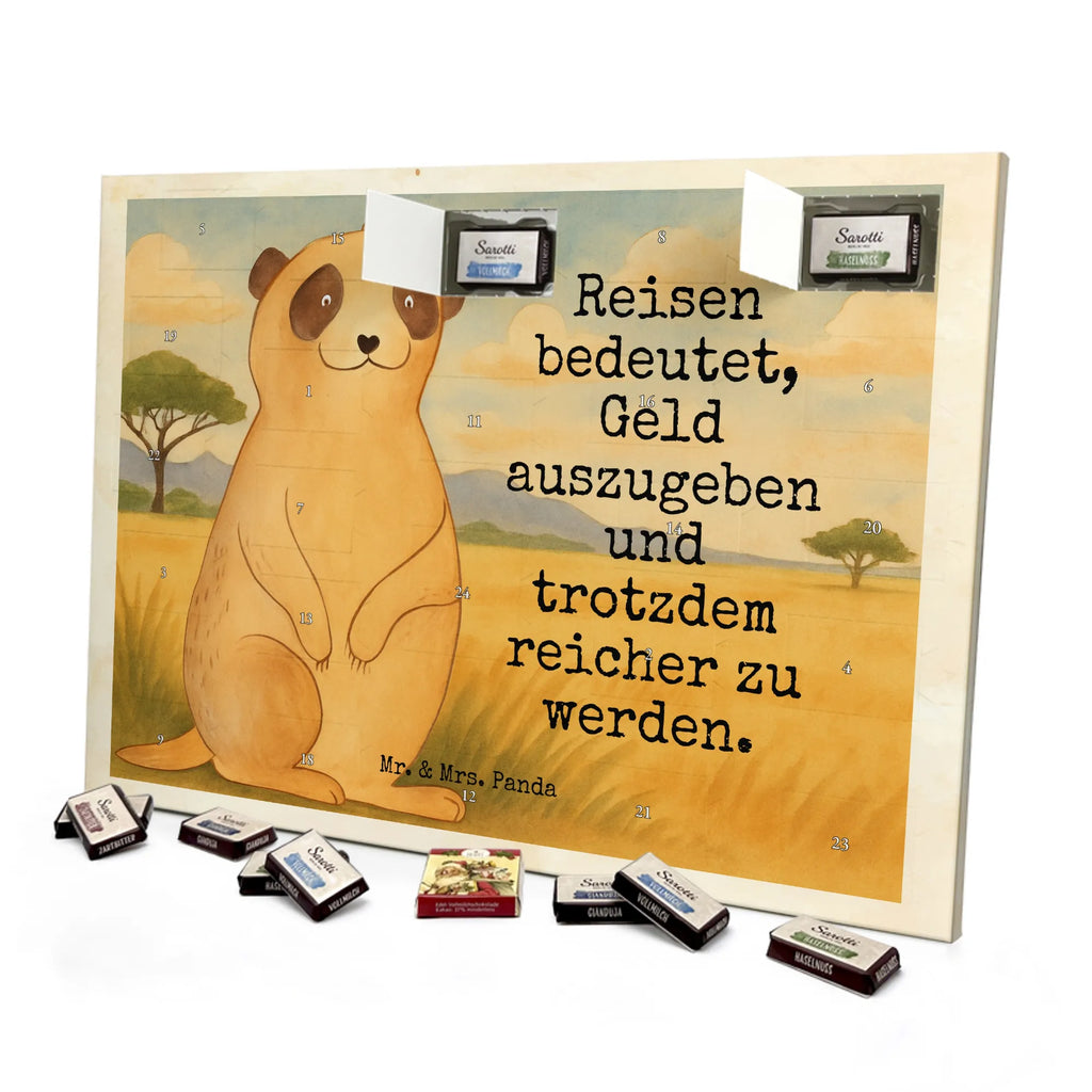 Chocolate advent calendar Meerkat Design Africa, Meerkat, Road trip, Africa trip, Saying, World trip, Travel