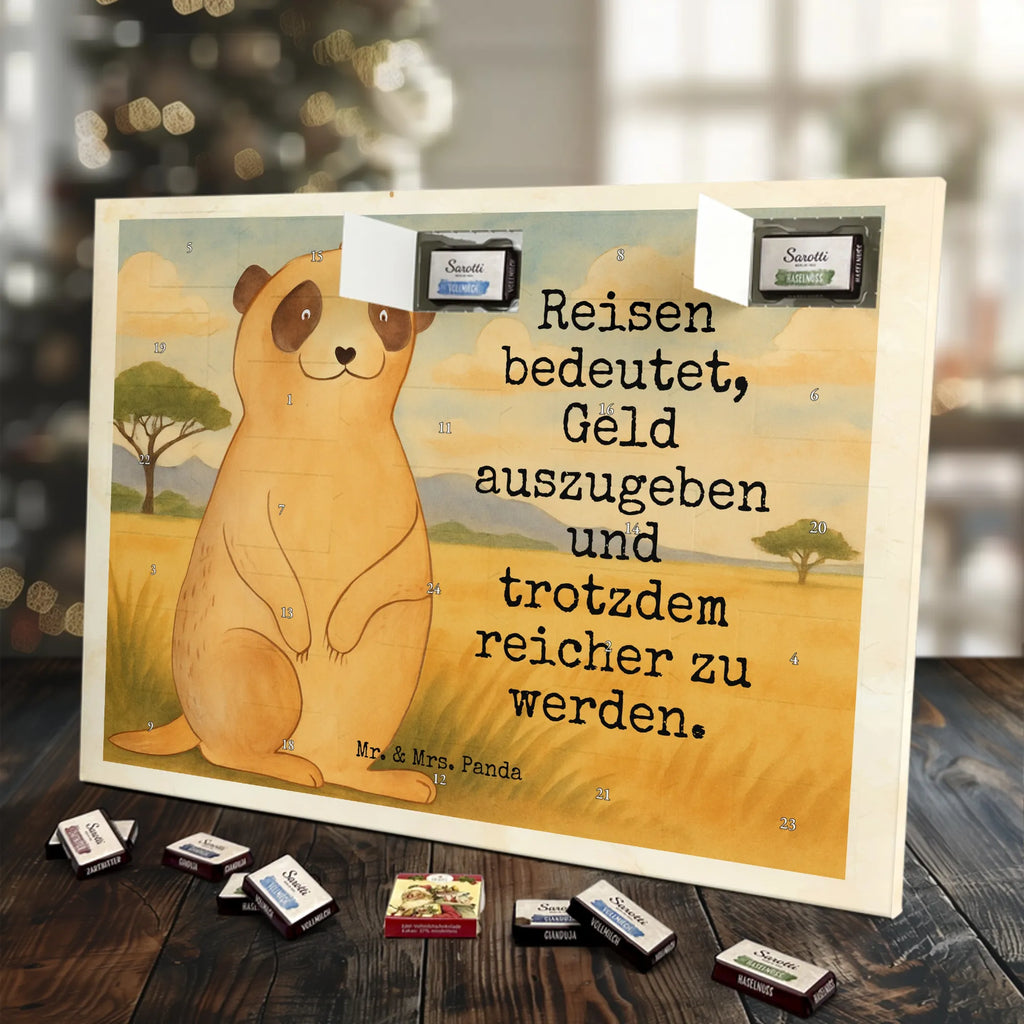 Chocolate advent calendar Meerkat Design Africa, Meerkat, Road trip, Africa trip, Saying, World trip, Travel