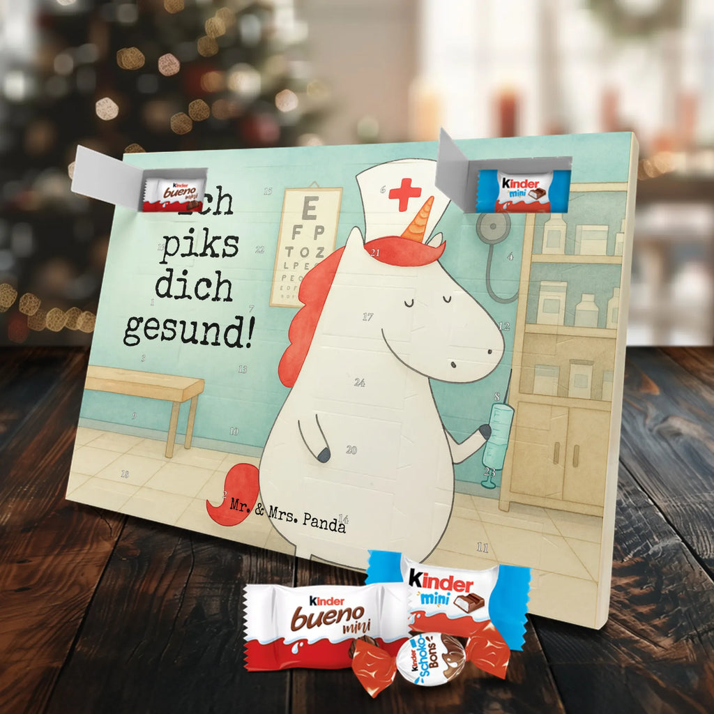 Chocolate advent calendar unicorn Nurse Design doctor gift, nurse thank you, hospital, nurse gift