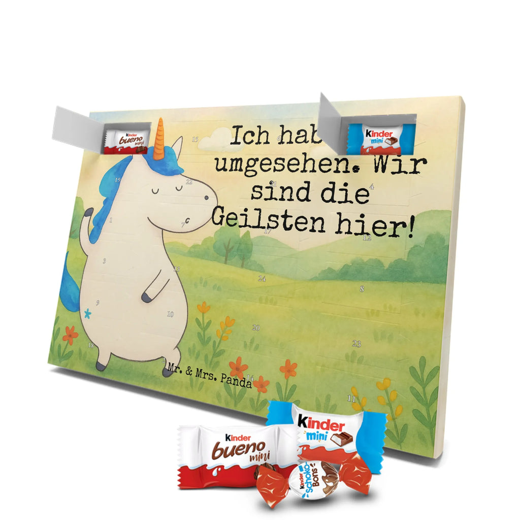 Chocolate advent calendar unicorn Man Design girlfriend gift, pretty, best friend, girlfriend present, best, man