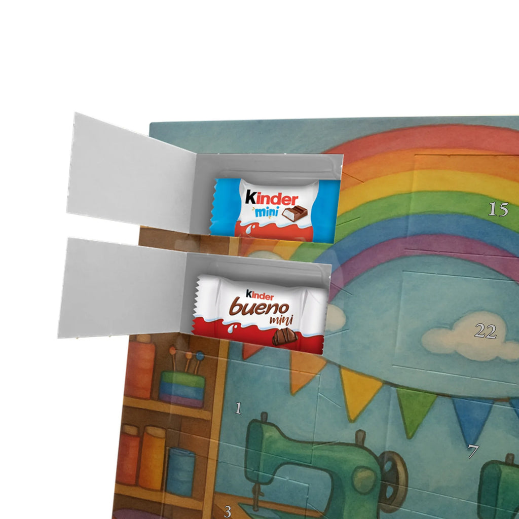 Chocolate advent calendar unicorn seamstress Design seamstress present, knitting, sew, sewing room, girlfriend, crochet, tinkering, seamstress gift