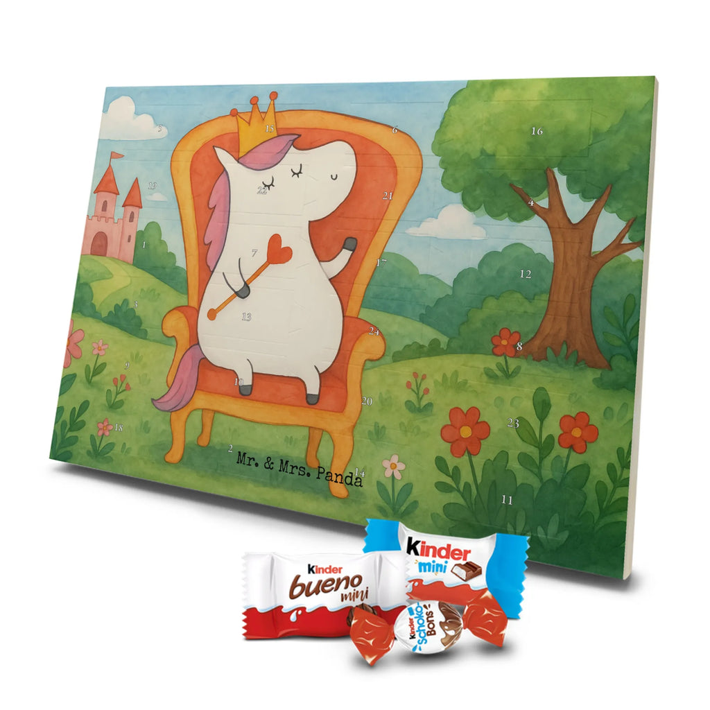 Chocolate advent calendar unicorn princess Design bff gift, girlfriend present, present, birthday gift, birthday, gift, unicornprincess