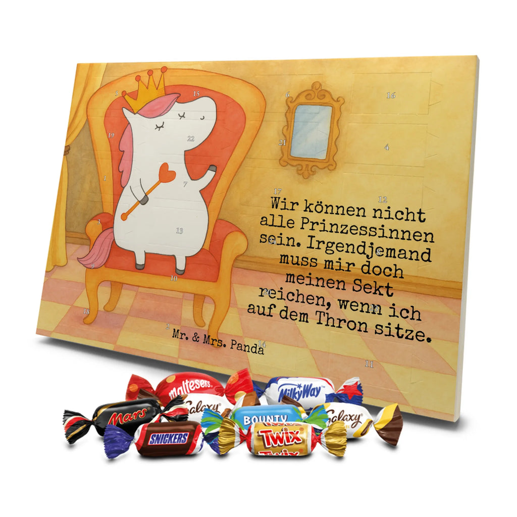 Chocolate advent calendar unicorn princess Design bff gift, girlfriend present, present, birthday gift, birthday, gift, unicornprincess