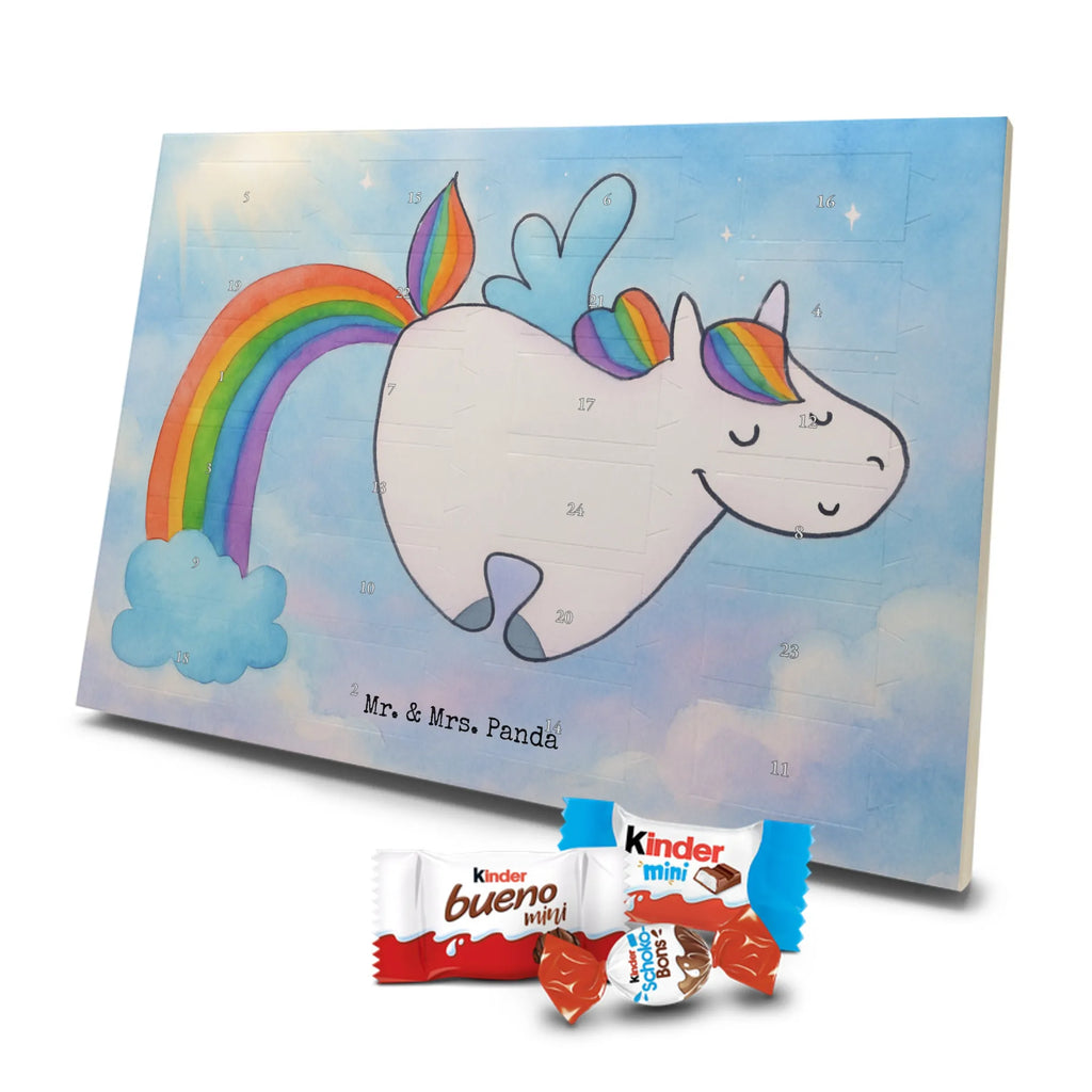 Chocolate advent calendar unicorn Pegasus Design saying fun, growing up, pegasus, playing, unicorn love, reality, rainbow